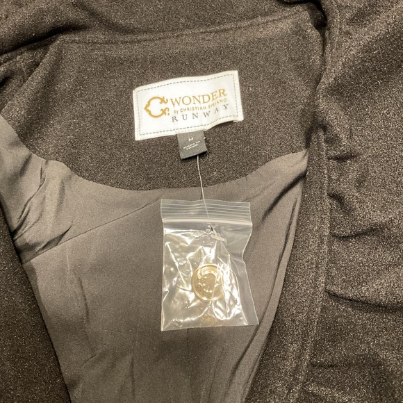 NWT C Wonder by Christian Siriano Runway Ruffle Coat - Picture 6 of 10